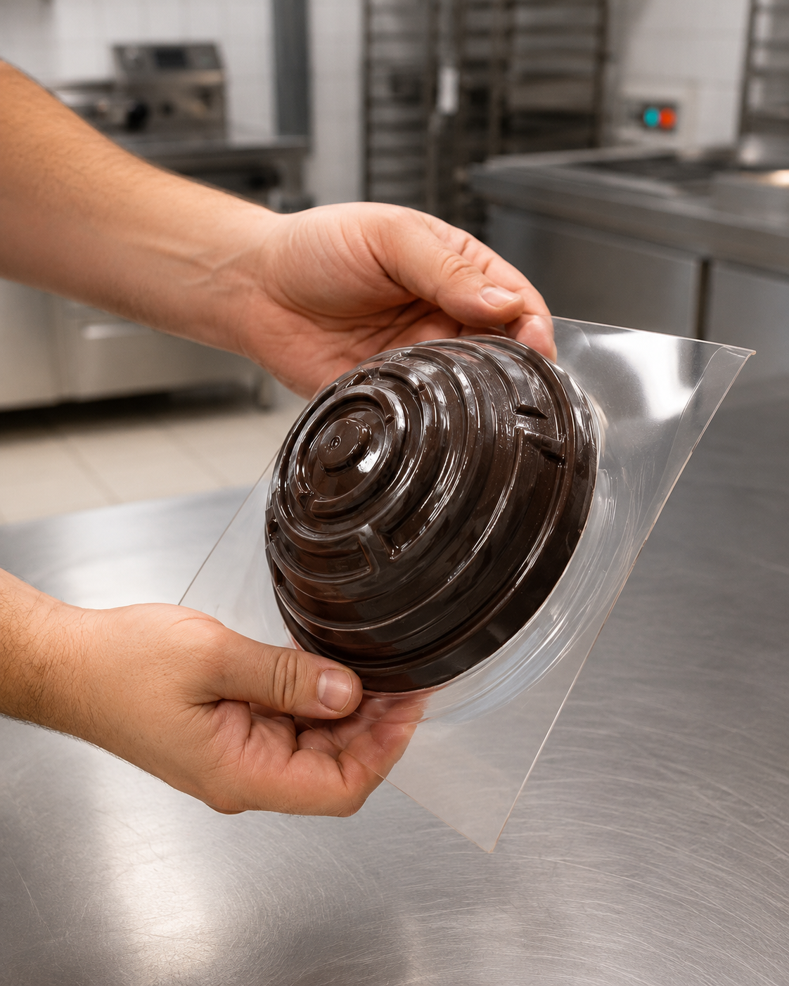 Réalisation de moule et création en chocolat personnalisée 62